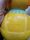 Vintage 1972 The First Years Clown Roly Poly Chime Plastic Toy Kiddie Production