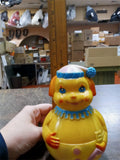 Vintage 1972 The First Years Clown Roly Poly Chime Plastic Toy Kiddie Production