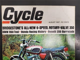 Vtg Aug 1967 Cycle Magazine BMW R60 Honda Racing History Benelli 250 Barracuda