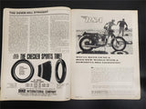 Vtg Aug 1967 Cycle Magazine BMW R60 Honda Racing History Benelli 250 Barracuda
