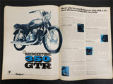 Vtg Aug 1967 Cycle Magazine BMW R60 Honda Racing History Benelli 250 Barracuda