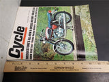 Vtg Aug 1967 Cycle Magazine BMW R60 Honda Racing History Benelli 250 Barracuda