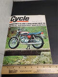 Vtg Aug 1967 Cycle Magazine BMW R60 Honda Racing History Benelli 250 Barracuda