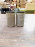 Vintage 25982 Rexall Powdered Boric Tins 4 Ounces U153 S41834 Full/Empty