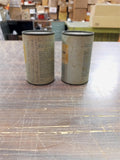 Vintage 25982 Rexall Powdered Boric Tins 4 Ounces U153 S41834 Full/Empty