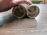 Vintage 25982 Rexall Powdered Boric Tins 4 Ounces U153 S41834 Full/Empty