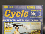 Vtg July 1966 Floyd Clymer's Motorcycle Magazine America's #1 Motorcycle Mag.