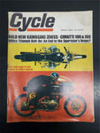 Vtg Mar 1968 Cycle Magazine Kawasaki 350SS Cimatti 100 & 160 800cc Triumph More