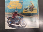 Vtg Apr. 1975 Cycle World Magazine Honda 1000cc Husky 360 Mikkola Replica TL250
