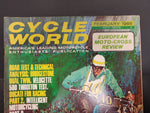 Vtg Feb. 1966 Cycle World Magazine European Moto-Cross Velocette 500 Ducati Race