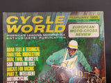Vtg Feb. 1966 Cycle World Magazine European Moto-Cross Velocette 500 Ducati Race