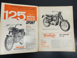 Vtg Feb. 1966 Cycle World Magazine European Moto-Cross Velocette 500 Ducati Race