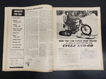Vtg Feb. 1966 Cycle World Magazine European Moto-Cross Velocette 500 Ducati Race