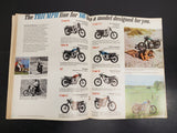 Vtg Feb. 1966 Cycle World Magazine European Moto-Cross Velocette 500 Ducati Race