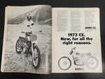 Vtg May 1973 Dirt Rider Dirt Bike Magazine Off-Road Triumph Trails Desert Issue