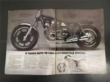 May 1980 Cycle Magazine Kawasaki Z-1 Cover Honda XL500S Can-AM250MX-6 Honda GL11