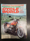 Vtg Sept. 1980 Cycle World Magazine Moto Guzzi Exotic V50 & Harley FXB80 + Test