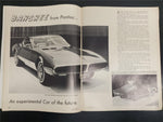 Vtg June 1966 Floyd Clymer Auto Topics Car Magazine Honda S800 Coupe & Excalibur