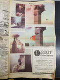 Tuesday Sept. 11 2001 Terrorists hit U.S. Newspaper Trade Center Pentagon Bush