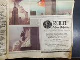 Tuesday Sept. 11 2001 Terrorists hit U.S. Newspaper Trade Center Pentagon Bush