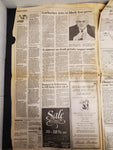 Vtg 1991 Pittsburgh Post-Gazette Newspaper US Attacks Iraq Gulf War Saddam Bush