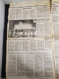 Vtg 1991 Pittsburgh Post-Gazette Newspaper US Attacks Iraq Gulf War Saddam Bush