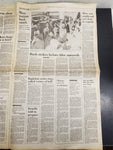 Vtg 1991 Pittsburgh Post-Gazette Newspaper US Attacks Iraq Gulf War Saddam Bush