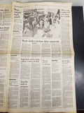 Vtg 1991 Pittsburgh Post-Gazette Newspaper US Attacks Iraq Gulf War Saddam Bush