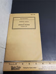 Vtg WW2 War Department Technical Aircraft Engines USAF Book Military USA Airplan