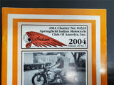 2004 Indian AMA Springfield Indian Motorcycle Club Of America Magazine Events VF