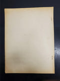 VTG WW2 Era USAF Aero Equipment Work Book Roy Williams 2nd Lieutenant Collectibl