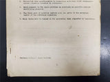 Vtg WW2 1941 Air Corps Technical School Airplane Hydraulic Systems Study Guide