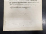 Vtg WW2 Era 1941 Air Corps Tech School Aircraft Engines Study Guide Filled Out
