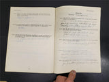 VTG 1941 WW2 Era Air Corps Tech School Aircraft Engines Study Guide Collectibles