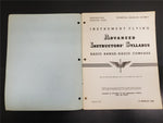 Vtg WW2 Era 1944 Instrument Flying Advanced Instructors Syllabus Militaria USAF