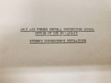 Vtg WW2 Era Army Air Forces Randolph Field Texas Students Handbook & Regulations