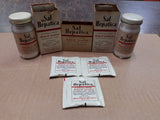 Vintage Sal Hepatica Bottles & 3 Sample Packs Effervescent Saline Bristol Meyers