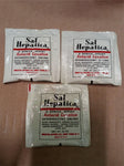 Vintage Sal Hepatica Bottles & 3 Sample Packs Effervescent Saline Bristol Meyers