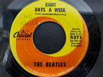 Vtg Beatles 45 Rpm Vinyl Records Lady Madonna Inner Light 8 Days Week Spoil Part