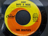 Vtg Beatles 45 Rpm Vinyl Records Lady Madonna Inner Light 8 Days Week Spoil Part