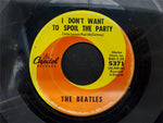 Vtg Beatles 45 Rpm Vinyl Records Lady Madonna Inner Light 8 Days Week Spoil Part