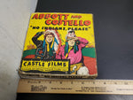 Vtg 16mm No Indians Please Abbott & Costello Castle Films Movie Reel Nostalgic