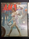 Vtg 1970's AMA Motorcycle Magazines Harley Yamaha Triumph Girl in Bikini Cover