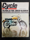 Vtg 1967 Motor Cycle Magazine Honda 160 Twins Montesa 250 Scorpion Laverda 200