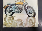 Vtg 1967 Motor Cycle Magazine Honda 160 Twins Montesa 250 Scorpion Laverda 200