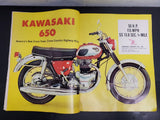 Vtg 1967 Motor Cycle Magazine Honda 160 Twins Montesa 250 Scorpion Laverda 200