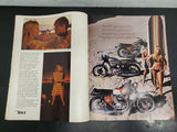 Vtg 1967 Motor Cycle Magazine Honda 160 Twins Montesa 250 Scorpion Laverda 200
