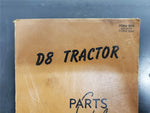 VTG Cat D8 Caterpillar Tractor Parts Manual Book Catalog List Bulldozer 8R1-Up