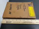 VTG Cat D8 Caterpillar Tractor Parts Manual Book Catalog List Bulldozer 8R1-Up