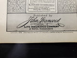 VTG 1938 John Hancock Mutual Life Ins Co Boston Mass Ben Franklin Autobio Book